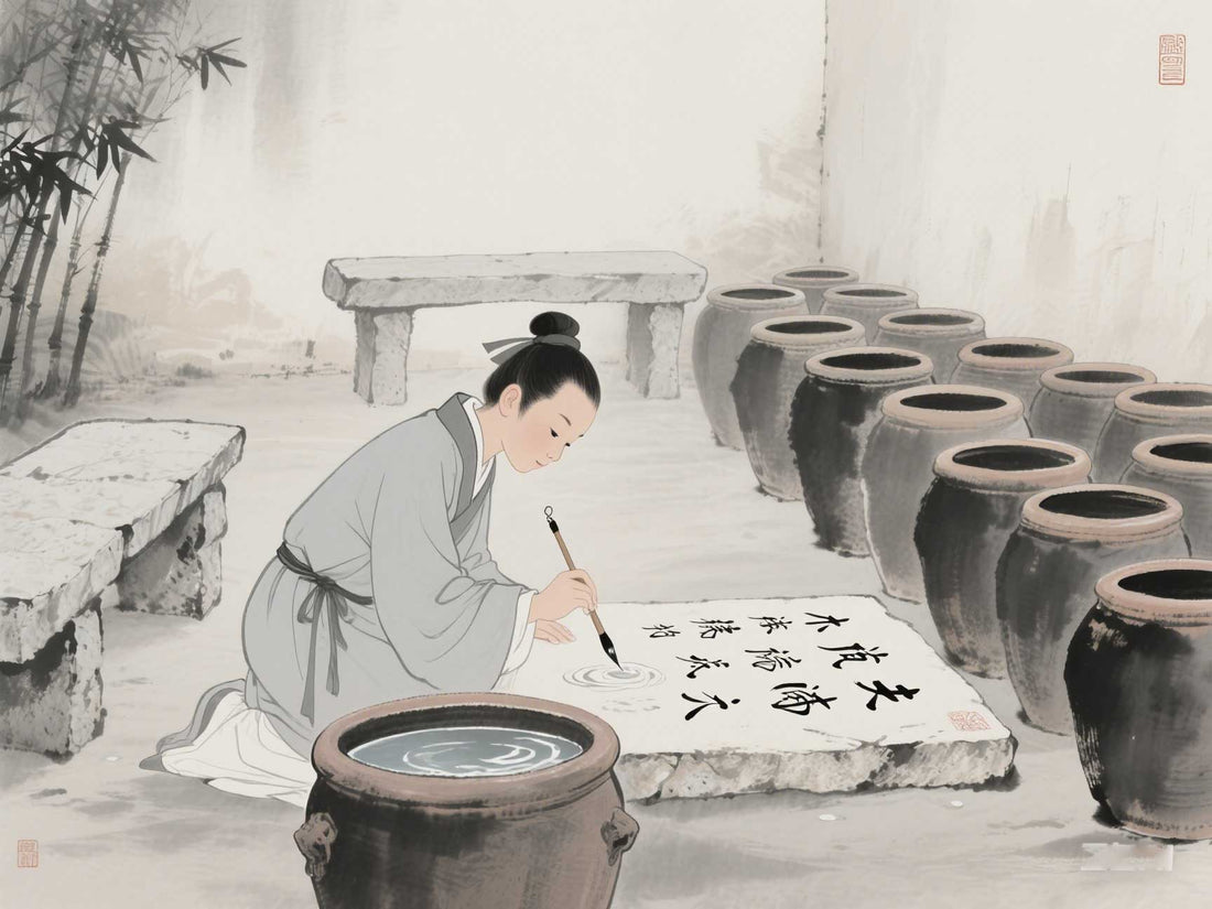 王獻之的「十八缸水」