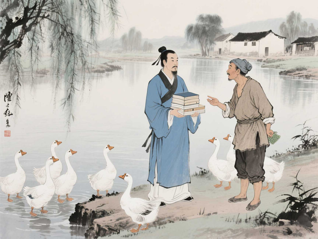 王羲之「以書換鵝」