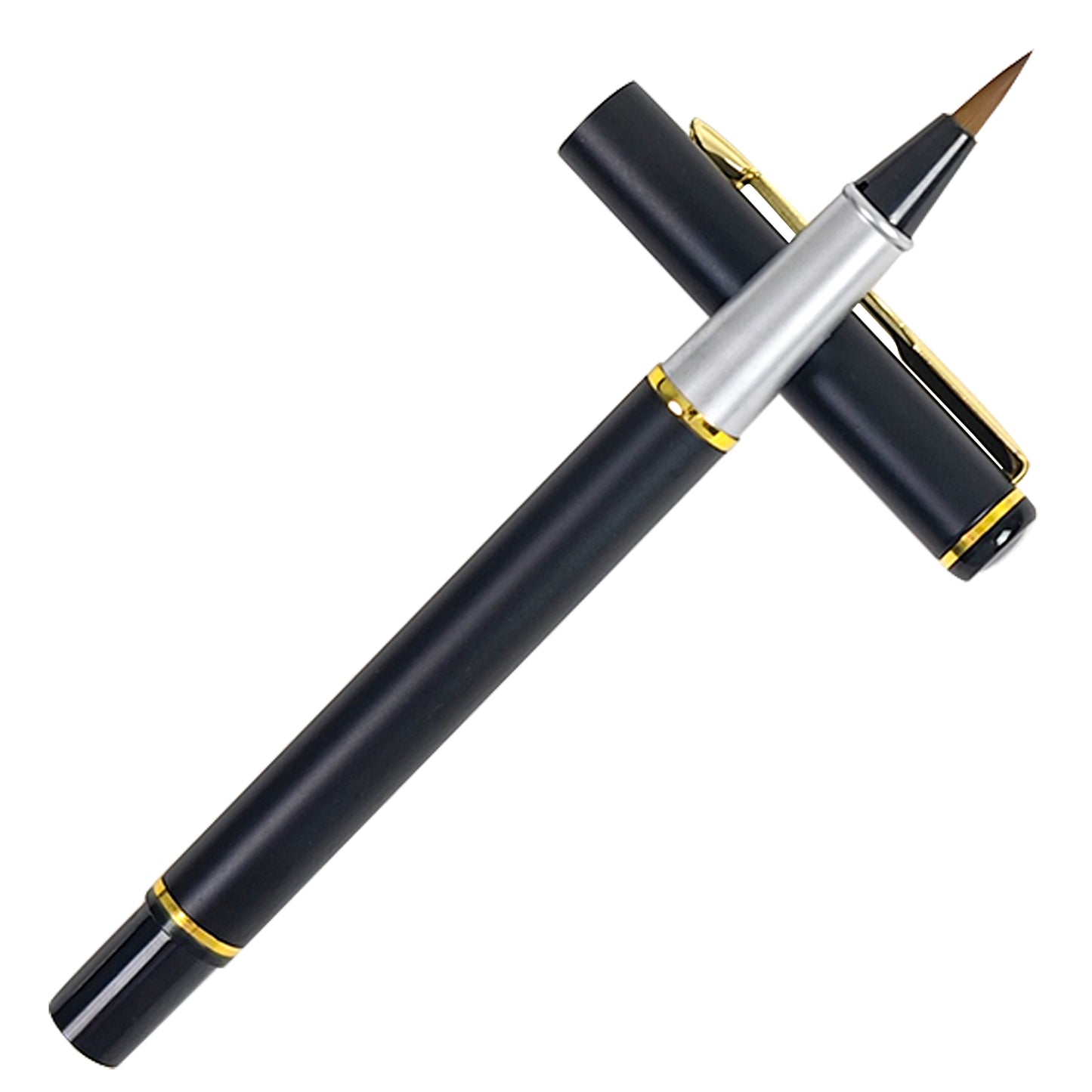 Fountain pen type sutra copying brush