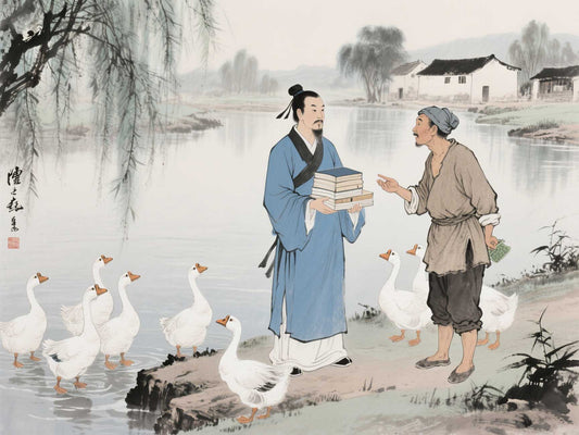 王羲之「以書換鵝」