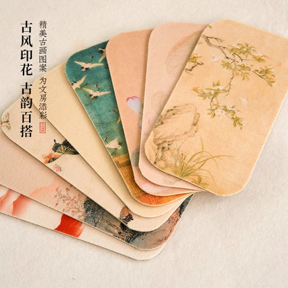 迷你國畫印刷防髒毛氈手墊