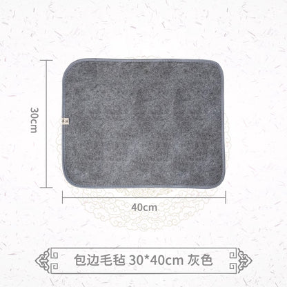 加厚書法國畫專用防臟毛氈墊