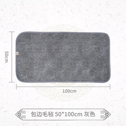 加厚書法國畫專用防臟毛氈墊