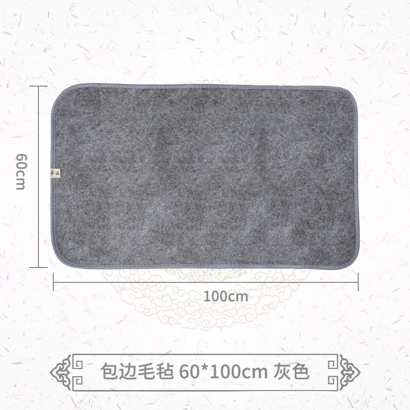 加厚書法國畫專用防臟毛氈墊