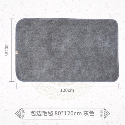 加厚書法國畫專用防臟毛氈墊